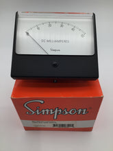 Load image into Gallery viewer, 06540 - SIMPSON - 0-50mA DC Panel Meter, 1329A----0-50 DCMA

