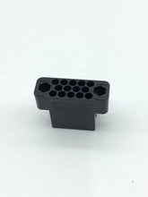 Load image into Gallery viewer, 201355-1 - AMP - 14 Position Connector Black Panel Mount
