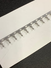 Load image into Gallery viewer, 640401-1 -C - AMP - CONN TERM WTB 22-26AWG TIN/LEAD, Chain Form, 100 contacts per package. Quantity Shown Available = 100 Packs.
