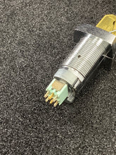 Load image into Gallery viewer, 1-1437598-1 - ALCO - DPDT KeyLock Switch, 3 A @ 125 VAC or 28 VDC resistive, Key AEL01, SKT-33-2
