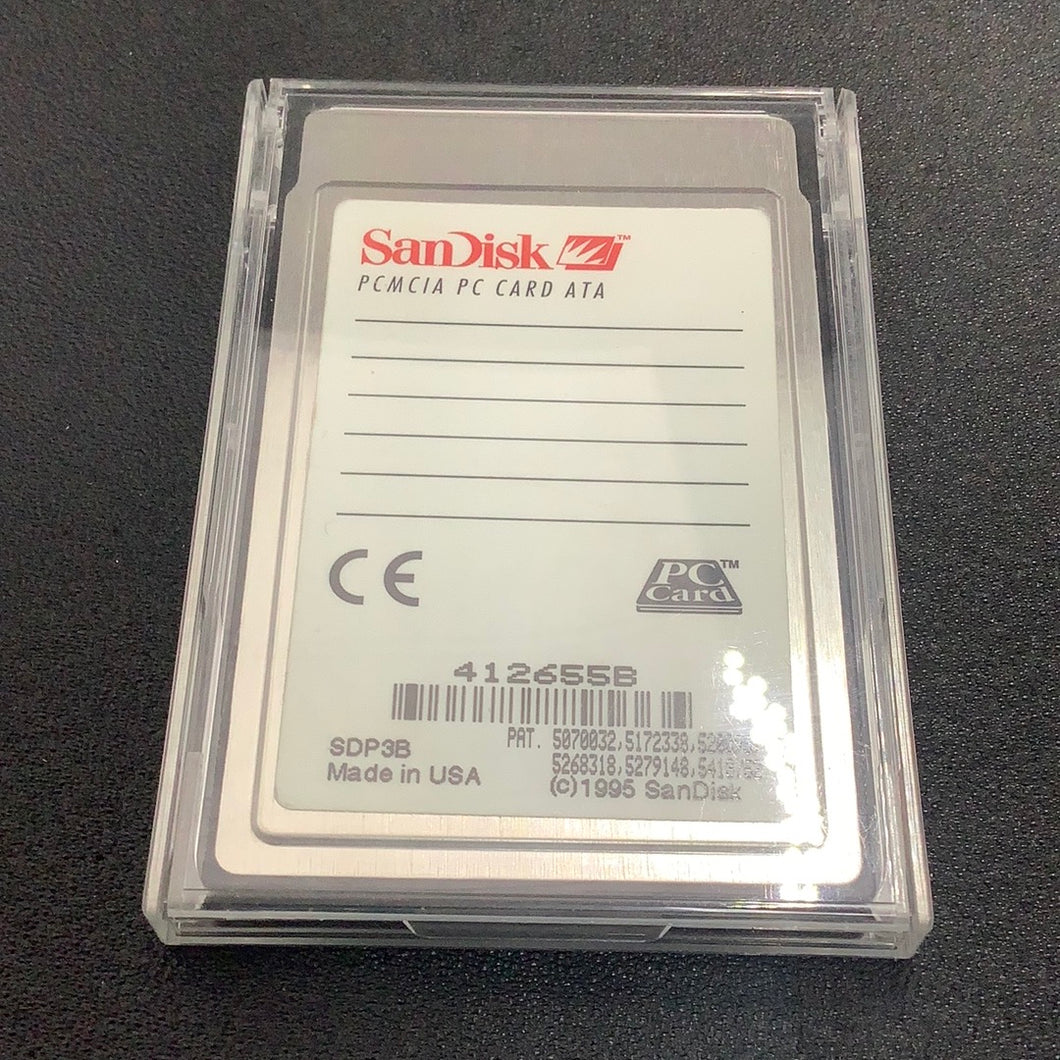 SDP3B-4 - SANDISK - 4MB PCMCIA PC CARD ATA- FLASHDISK Mass Storage System
