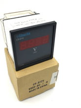 Load image into Gallery viewer, CP-D72V-600-DC-I-R - SHURITE - Digital Panel Meter, 600VDCV, Dust, Splash Proof, Zero Adjust, AC Voltage,  72 mm, 72 mm
