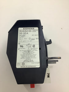 3UA5400-2D - SIEMENS - OVERLOAD RELAY 20-32A