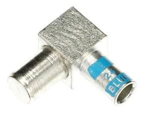 KUBE Male (One Load) Copper Motor Pigtail Disconnect, Wire Size 6 AWG, Body Size 1, Die Color Code Blue, MD6M-1