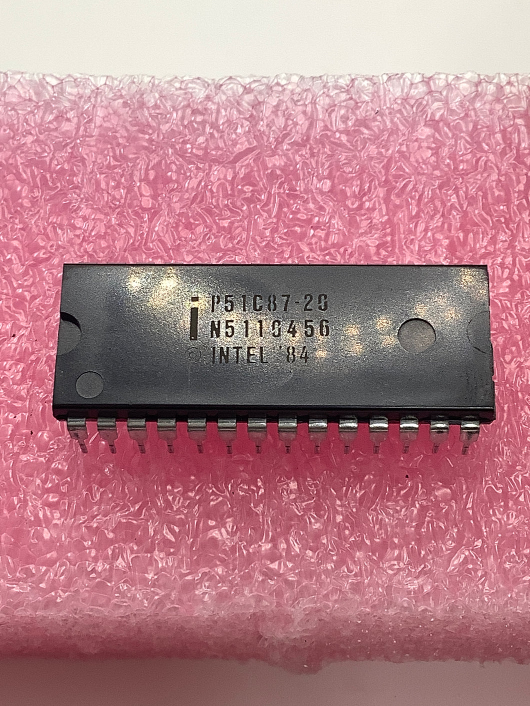 P51C87-20 - INTEL - 8192x8 Bit CHMOS Ram