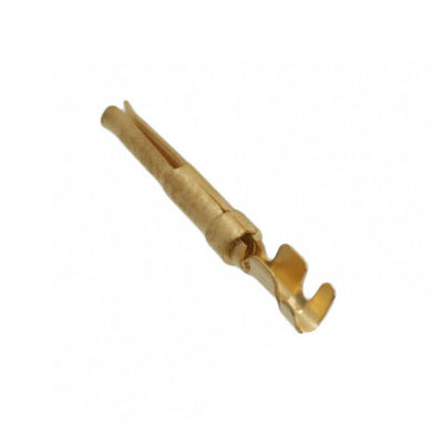 CONN SOCKET 20-24AWG GOLD CRIMP, Chain Form, 100 contacts per package. Quantity Shown Available = 100 Packs., 5-66504-9 -C
