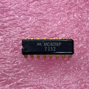MC4038P - MOTOROLA - DECODER/DRIVER, TRUE OUTPUT, PDIP16