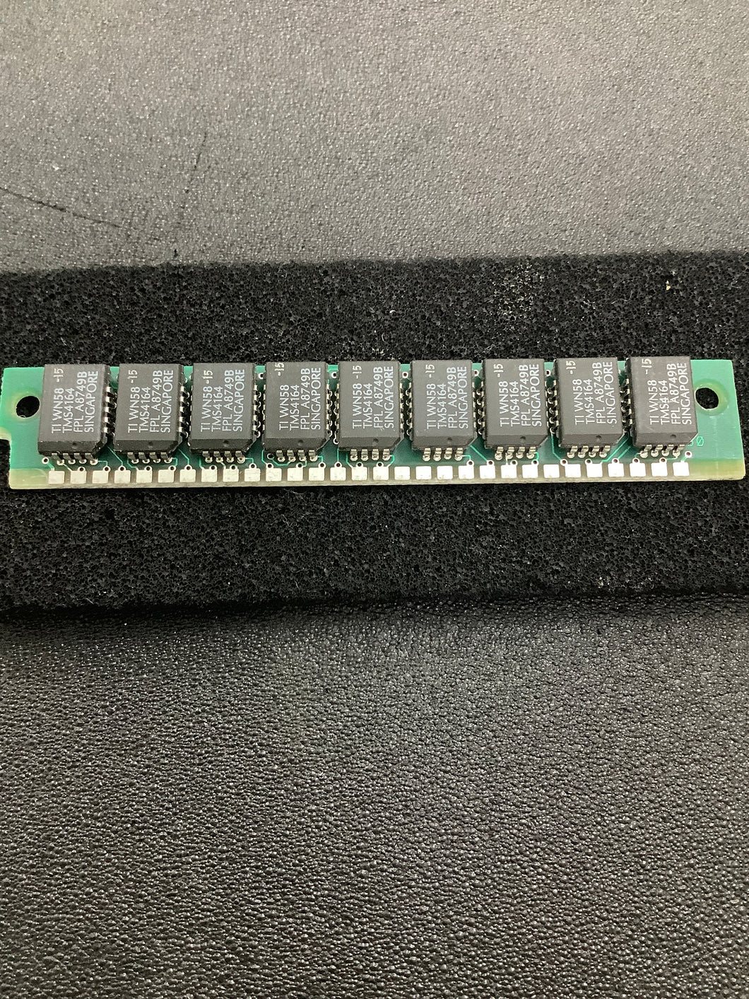 TM4164FM9-15L - TI - 9-Bit Dynamic RAM Module 30-Pin