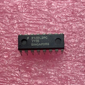 2102L2PC - FAIRCHILD - Static RAM, 1Kx1, 16 Pin, Plastic, DIP