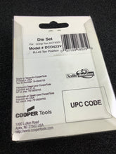 Load image into Gallery viewer, DCD423V - XCELITE - RJ45 Ten Position Die Set
