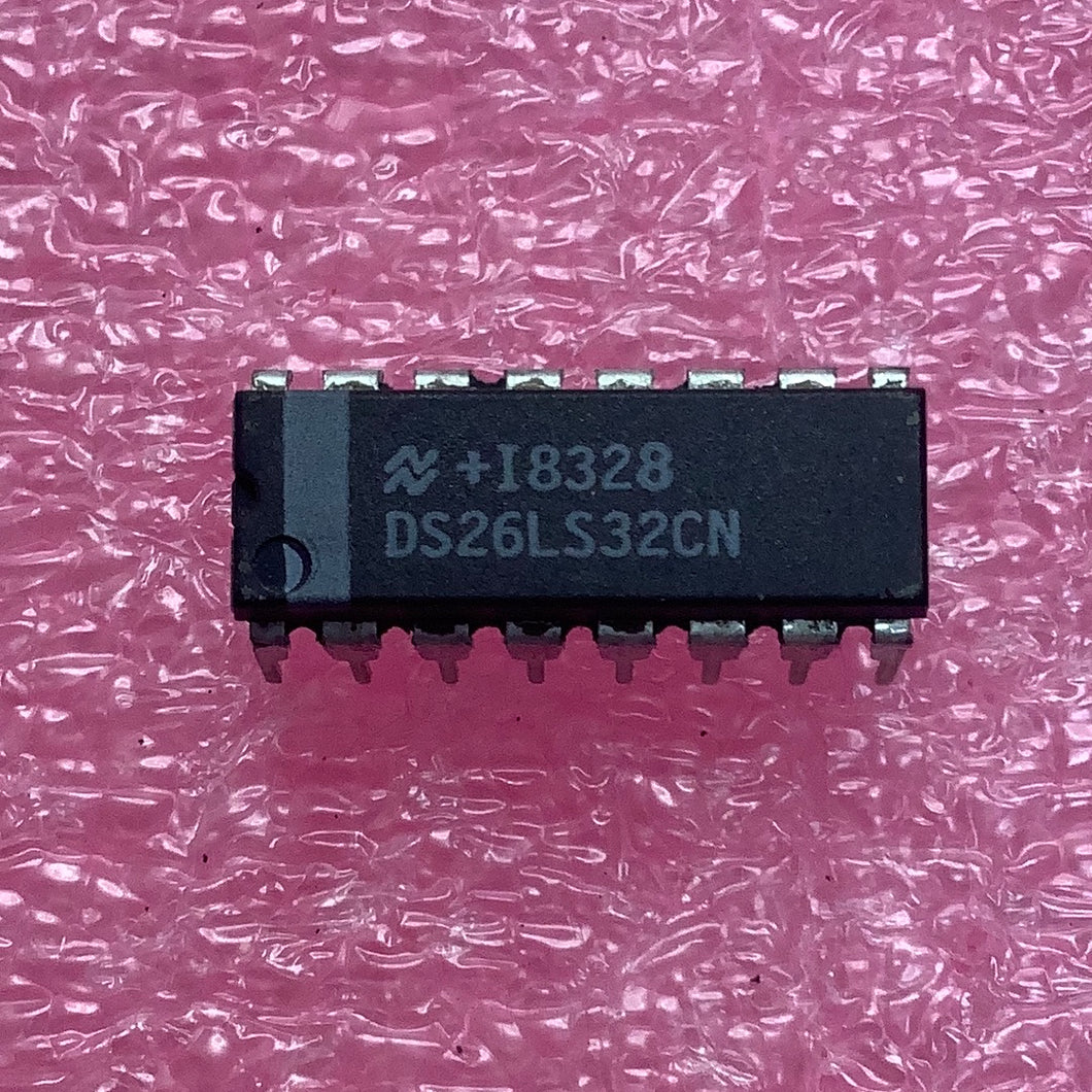 DS26LS32CN - NSC - IC RECEIVER 0/4 16DIP