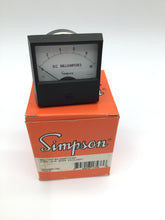 Load image into Gallery viewer, 17433 - SIMPSON - 0-10 MA DC PANEL METER, 2122A----0-10 DCMA
