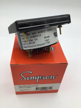 Load image into Gallery viewer, 02660 - SIMPSON - 0-2DC AMP PANEL METER 1327A----0-2 DCA
