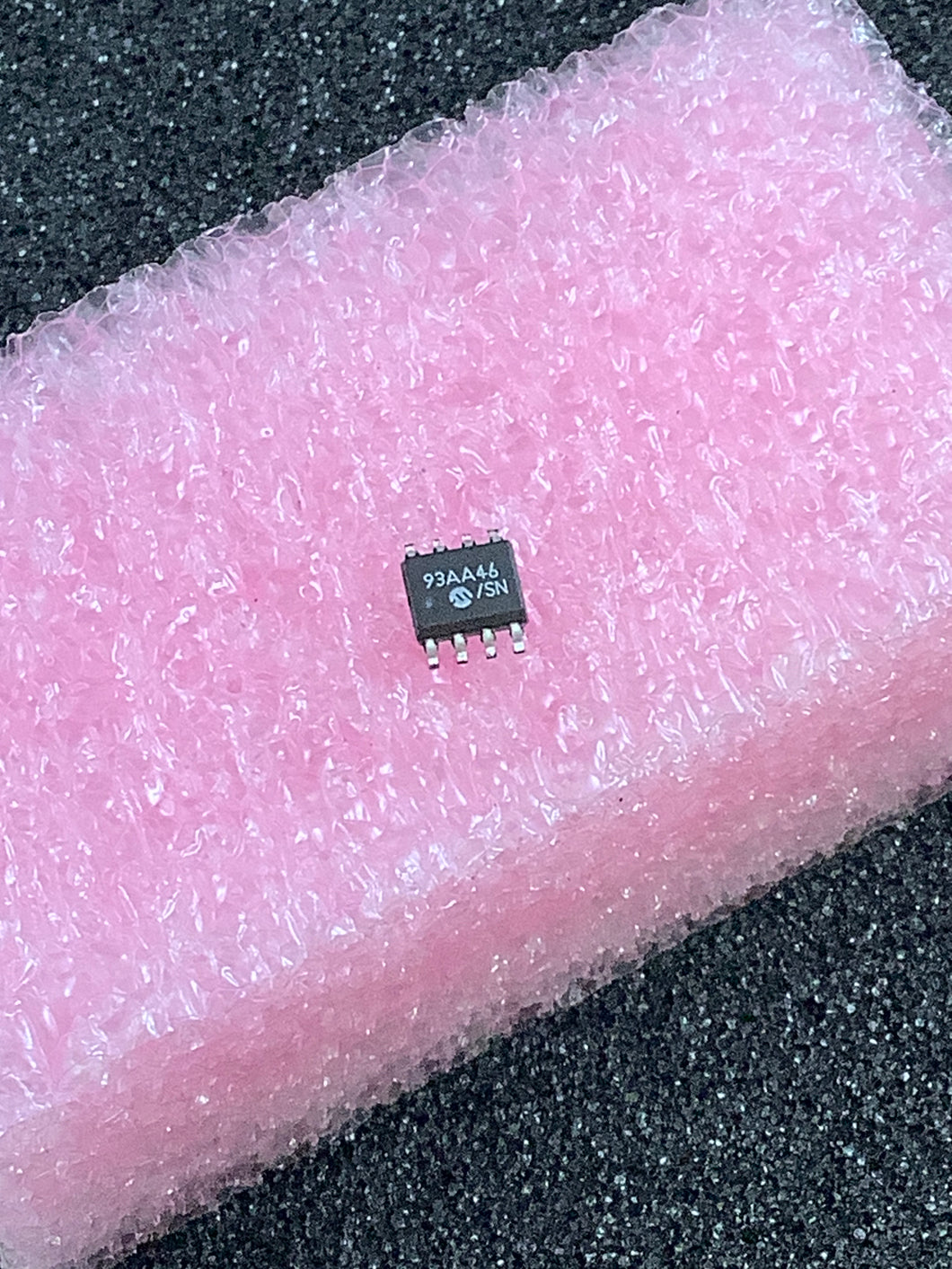 93AA46/SN - MICROCHIP - EEPROM Memory IC 1Kbit Microwire 2 MHz