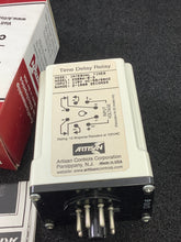 Load image into Gallery viewer, 2300A-8-3 - ARTISAN - Time Delay Relay • Interval • Operating Voltage: 115 VAC • Timing Ranges: 2-1000 sec
