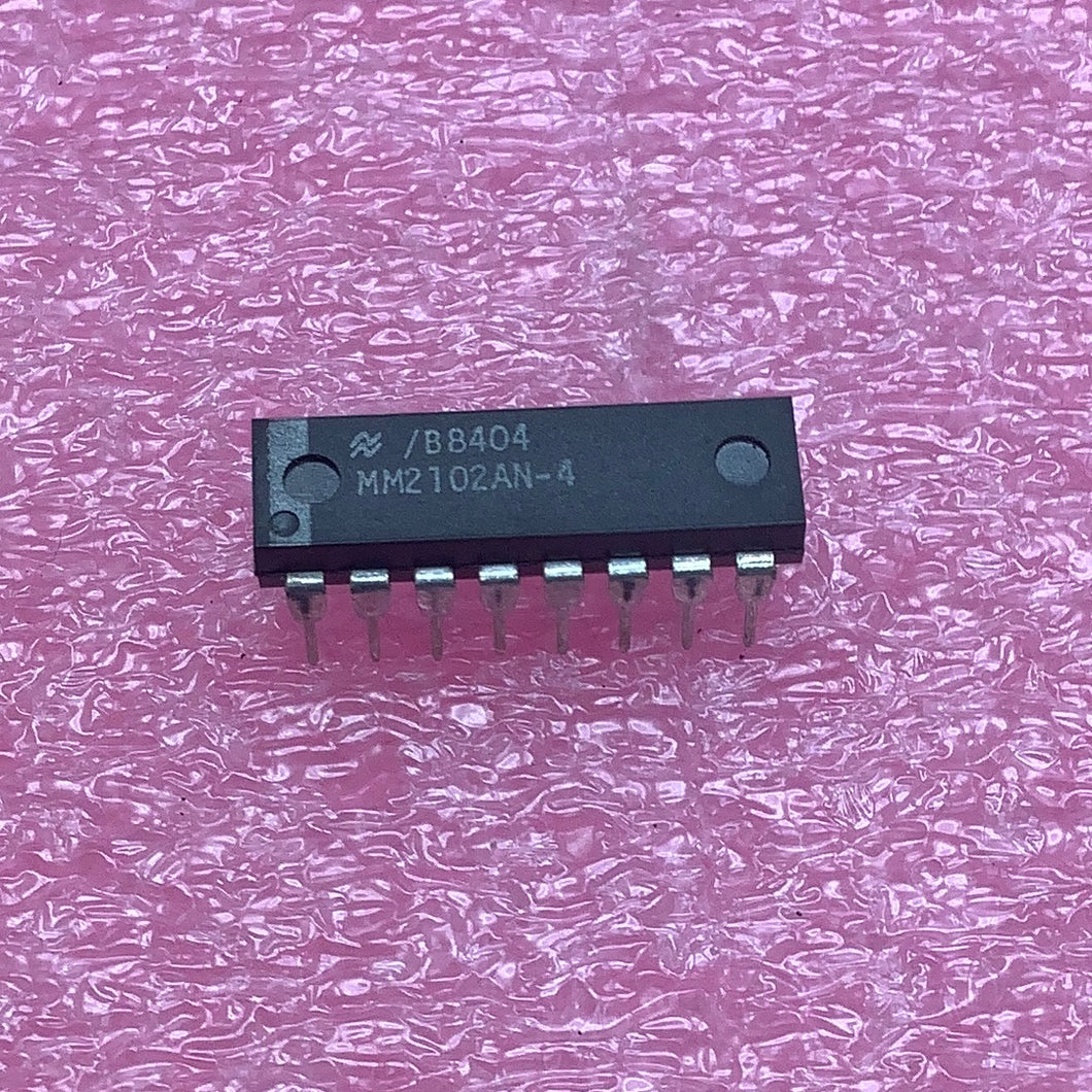 MM2102AN-4 - NSC - NMOS SRAM 1024-Bit