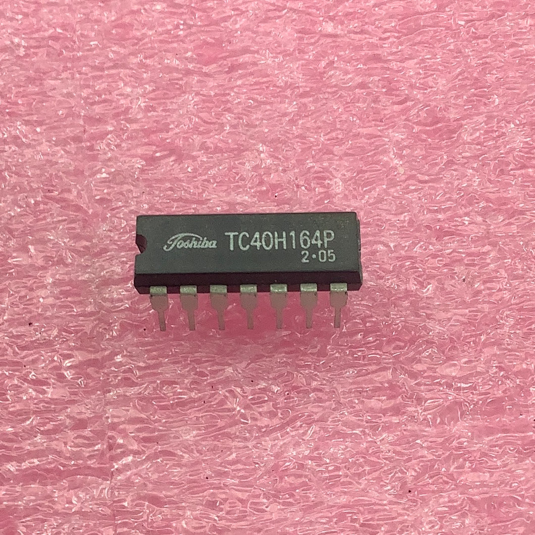 TC40H164P - TOSHIBA - Serial In Parallel Out, 40H Series, 8-Bit, Right Direction, True Output, CMOS, PDIP14