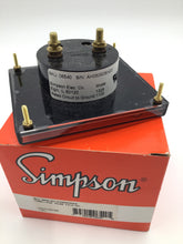 Load image into Gallery viewer, 06540 - SIMPSON - 0-50mA DC Panel Meter, 1329A----0-50 DCMA
