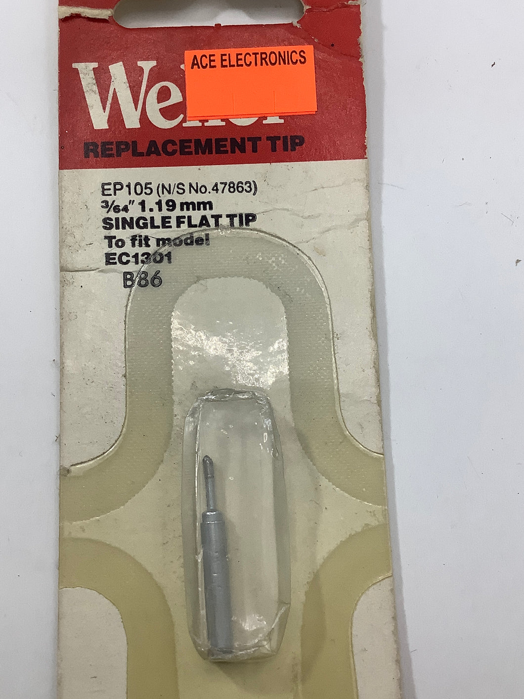 EP105 - WELLER - SOLDERING TIP FOR EC1301