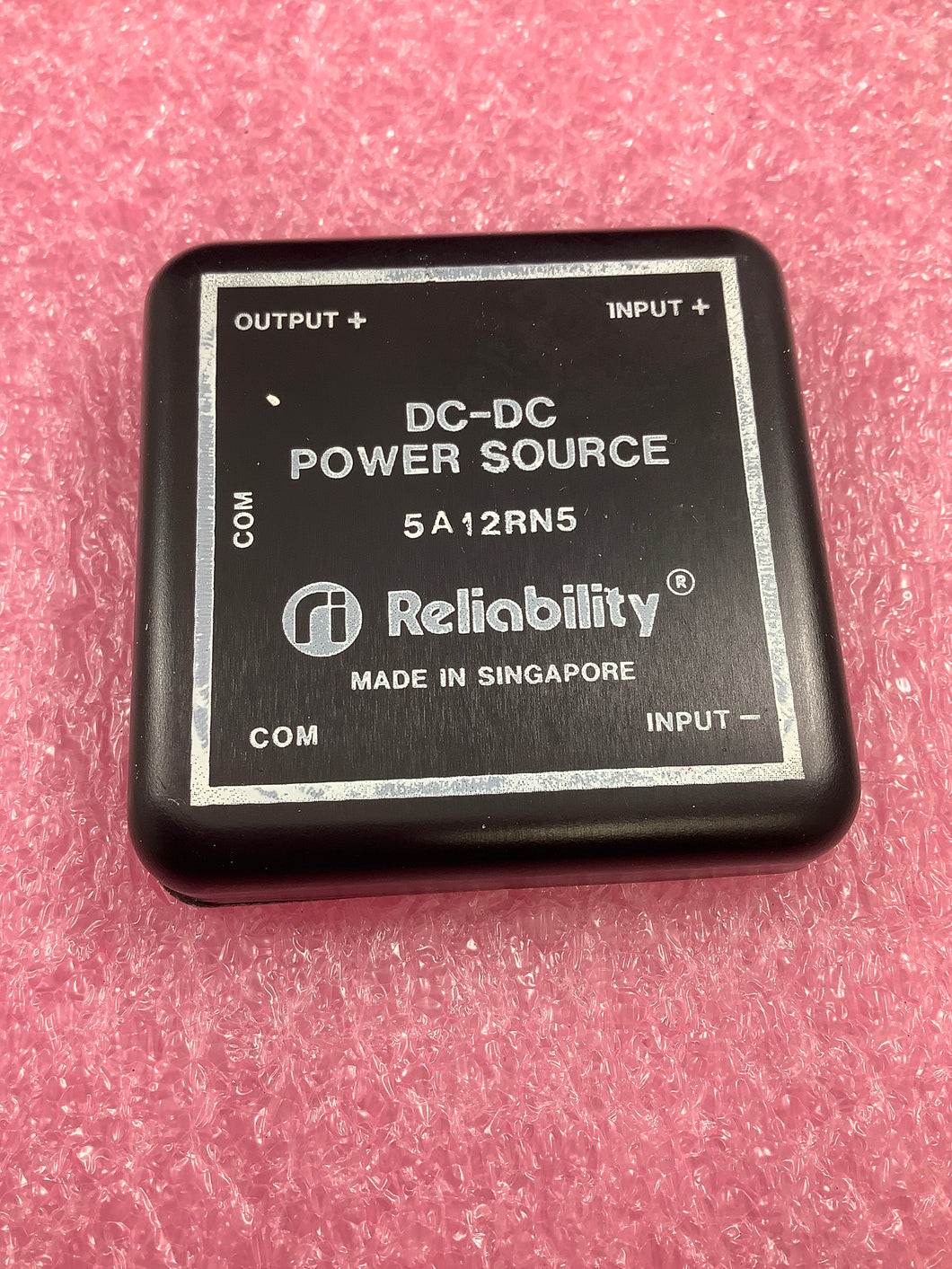 Output 5 Dc Project 5A12RN5 - RELIABILITY - DC-DC CONVERTER Input:12VDC Output:5 VDC 1 AMP