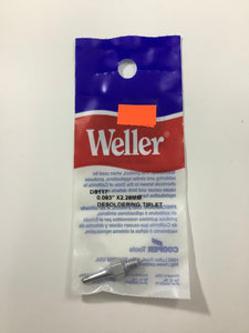 DS117 - Weller - 093"OD x .024" ID x .75" Reach Threaded Tiplet for Desoldering Tools