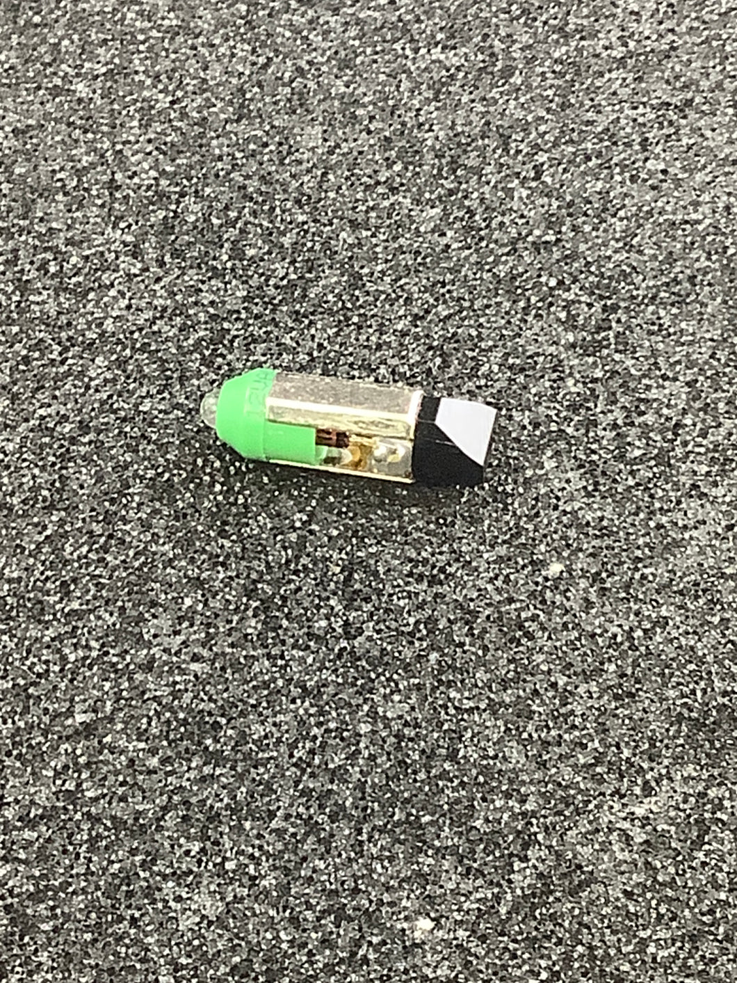 1508725UG3 - EBT OPTRONIC - LED SLIDE SHORT T2 12V GREEN