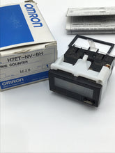 Load image into Gallery viewer, H7ET-NV-BH - OMRON - Panel Mount Timer, Self Powered Totalizer, 24 VDC, 0 s, 999999.9 h, 22.2 mm, 45 mm
