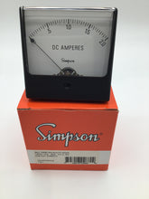 Load image into Gallery viewer, 02660 - SIMPSON - 0-2DC AMP PANEL METER 1327A----0-2 DCA
