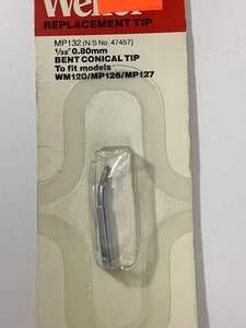 MP132 - weller - Replacement Tip Bent Conical Models WM120/MP126/MP127