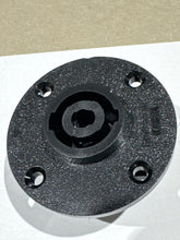 Load image into Gallery viewer, HPCPR42RA - SWITCHCRAFT - High Power Speaker Connector _x0010_, 4 contact, Round Flange,  PC Mount, ,  Right Angle
