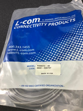 Load image into Gallery viewer, FODSTC-05 - L-COM - Fibre Optic Cable, Multimode, 2 Fibres, 62.5µm/125µmDia, ST-ST Duplex, 5M
