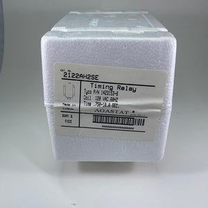 2122AH2SE - AGASTAT/TYCO - .75-10 SEC OFF DELAY RELAY 120VAC HERMETICALLY SEALED