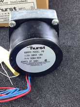 Load image into Gallery viewer, 3204-024 - HURST - Motor, Synchronous, 115 VAC @ 60 Hz, 10 W, 60 RPM, 41 Oz-in @ 175 p/s, 0.82, 10

