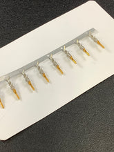 Load image into Gallery viewer, 39-00-0219 -C - MOLEX - CONN PIN 18-24AWG CRIMP GOLD, Chain Form, 100 contacts per package. Quantity Shown Available = 100 Packs.
