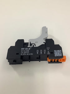 RY1S-05E -  5 Pin Relay Base, SPDT Relay style, Din Rail Mount