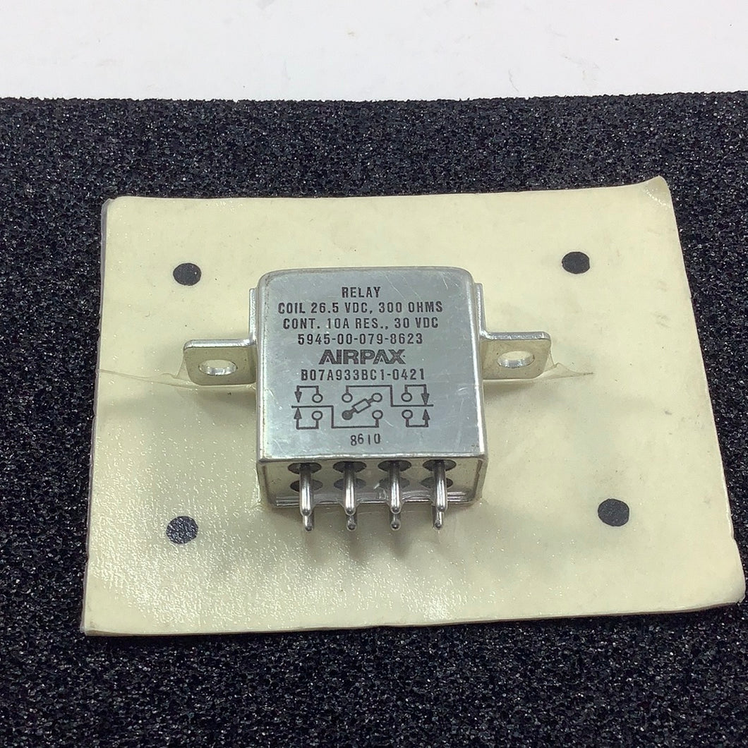 B07A933BC1-0421 - AIRPAX - CRYSTAL CAN RELAY , 5945-00-079-8623