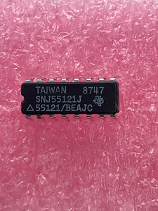 SNJ55121J - TI -  Dual Single-Ended General Purpose Line Driver 16-CDIP  55121/BEAJC