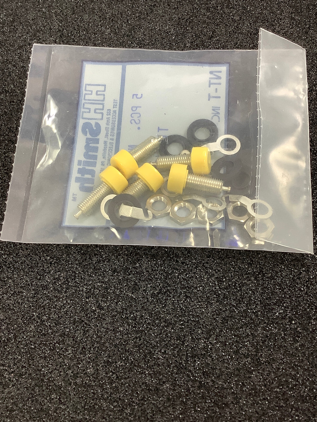 202-107 - HH SMITH - Tip Jack Test Point Receptacle Yellow / 5 PACK