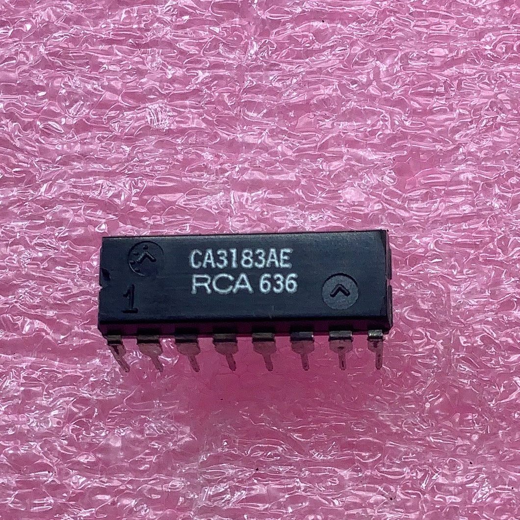 CA3183AE - RCA - General purpose high voltage silicon NPN transistor array