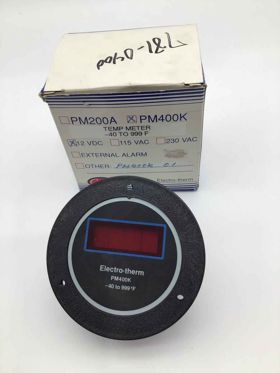 PM400K-01 - COOPER - TEMP METER 12VDC -40-999DEG F