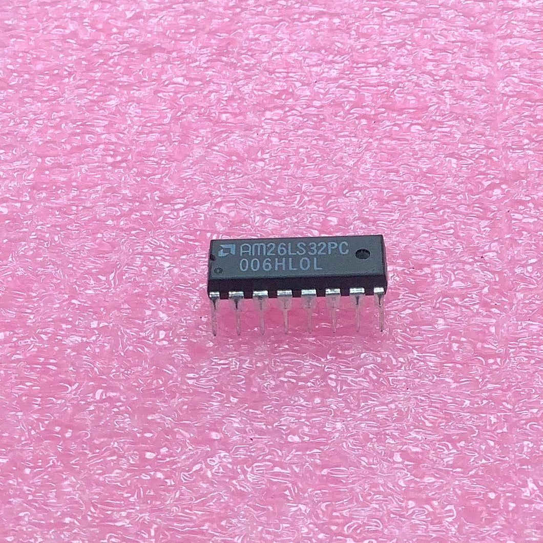 AM26LS32PC - AMD - IC RECEIVER 0/4 16DIP