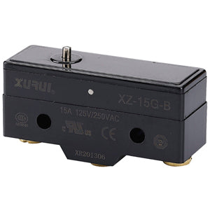 Snap Action Switch, Pin Plunger, XZ-15G-B