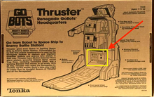 Load image into Gallery viewer, GOBOTS THRUSTER Motion Sensor Module - TONKA / HASBRO #7245, NEW, ORIGINAL
