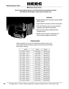 PGAX-14-14-1 - MCKENZIE - PGA EXTRACTION TOOL 14 X 14