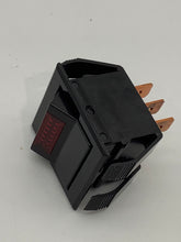 Load image into Gallery viewer, LTGTO501-TB-B-R/125N - CARLING - Rocker Switch DPST 15A (AC) 125 V Panel Mount, Snap-In, RED Lamp
