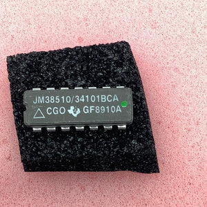 JM38510/34101BCA - Texas Instrument - Military High-Reliability Integrated Circuit, Commercial Number 54F174
