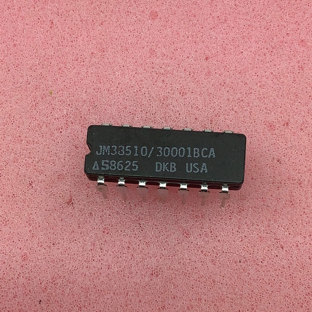 JM38510/30001BCA - SIG - SIG - Military High-Reliability Integrated Circuit, Commercial Number 54LS00