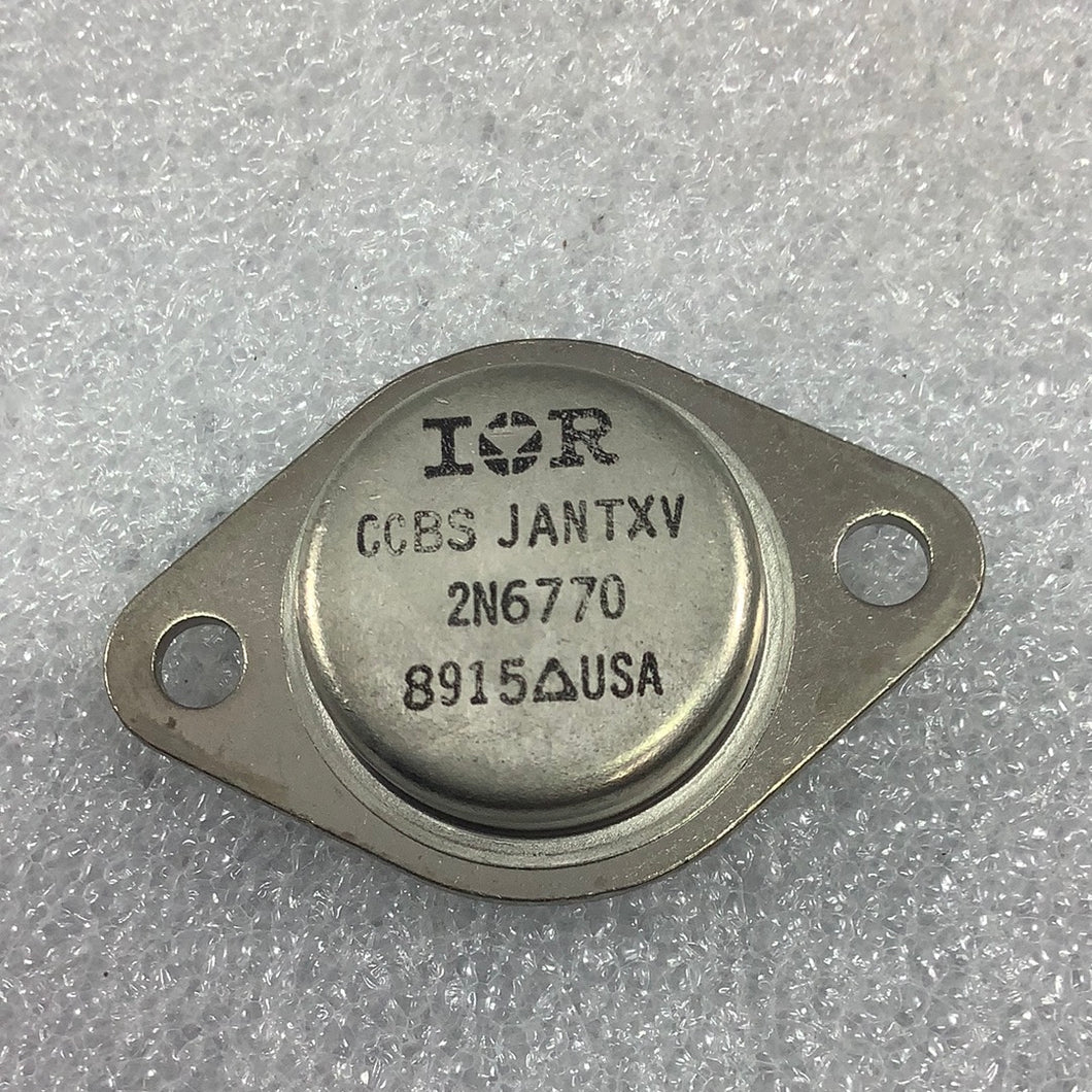 JANTXV2N6770 - IR - N-Channel MOSFET - MFG.  IR
