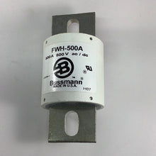 Load image into Gallery viewer, FWH-500A - BUSSMAN - 500 AMP 500VAC/DC FUSE
