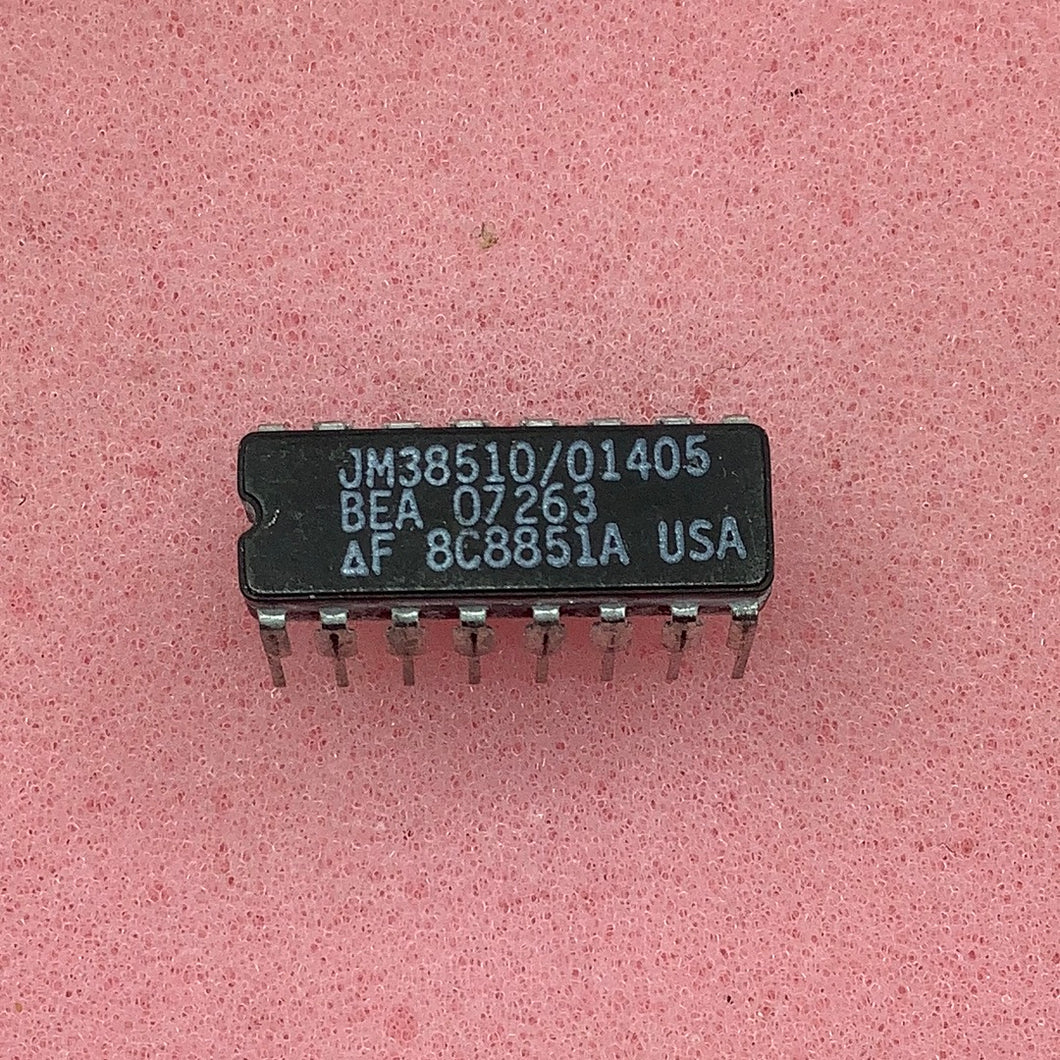 JM38510/01405BEA - FAIRCHILD - Military High-Reliability Integrated Circuit, Commercial Number 54157